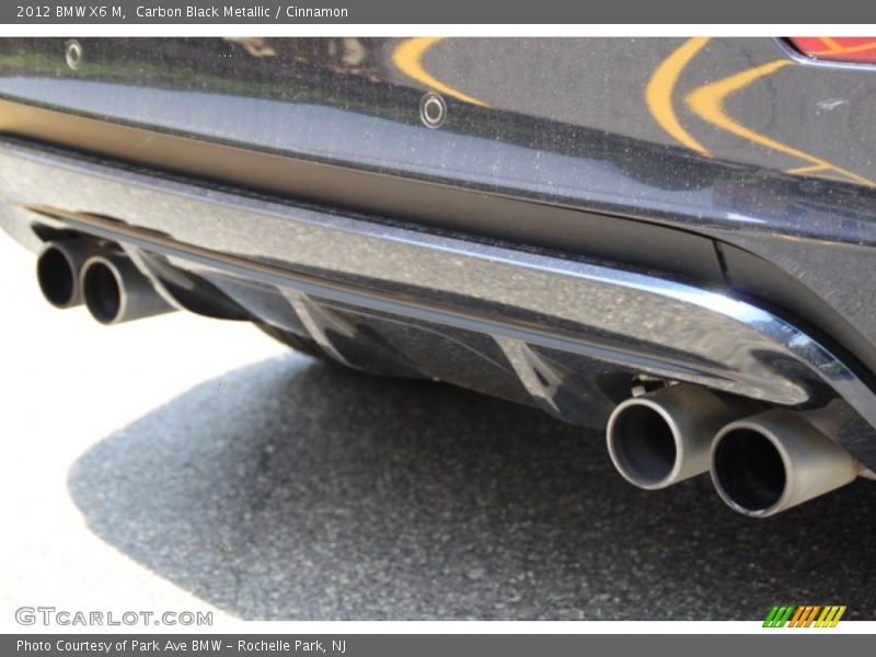 Carbon Black Metallic / Cinnamon 2012 BMW X6 M