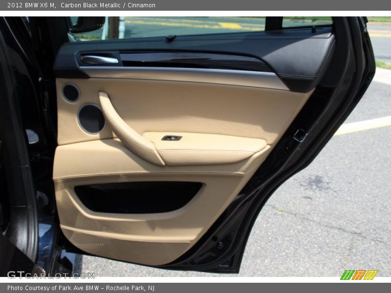 Carbon Black Metallic / Cinnamon 2012 BMW X6 M