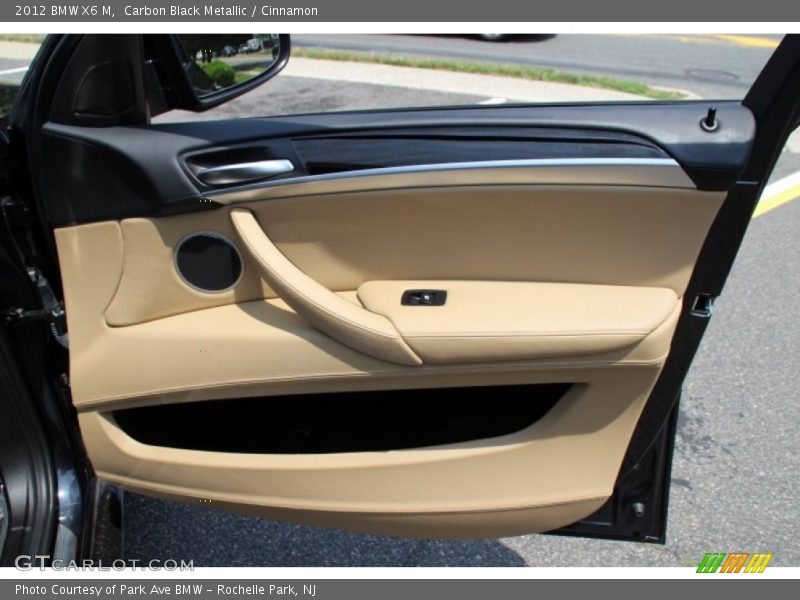 Carbon Black Metallic / Cinnamon 2012 BMW X6 M