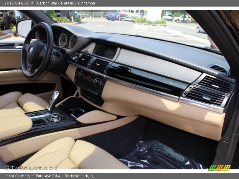 Carbon Black Metallic / Cinnamon 2012 BMW X6 M
