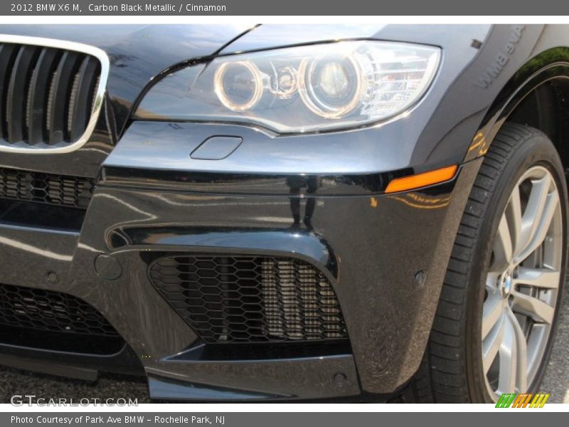 Carbon Black Metallic / Cinnamon 2012 BMW X6 M