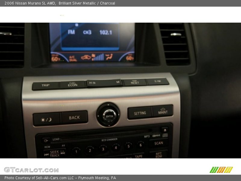 Brilliant Silver Metallic / Charcoal 2006 Nissan Murano SL AWD