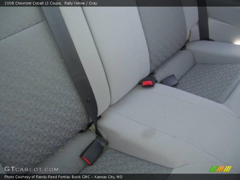 Rally Yellow / Gray 2008 Chevrolet Cobalt LS Coupe