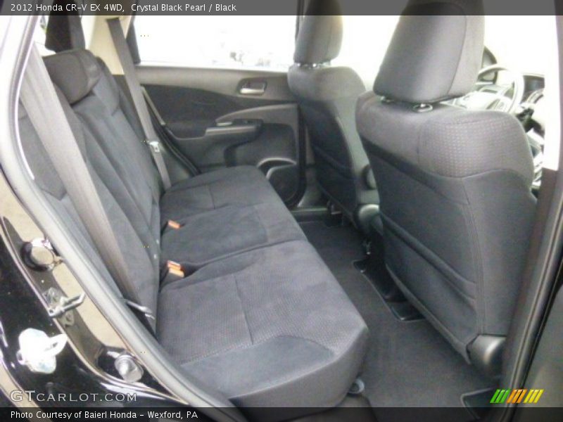 Crystal Black Pearl / Black 2012 Honda CR-V EX 4WD