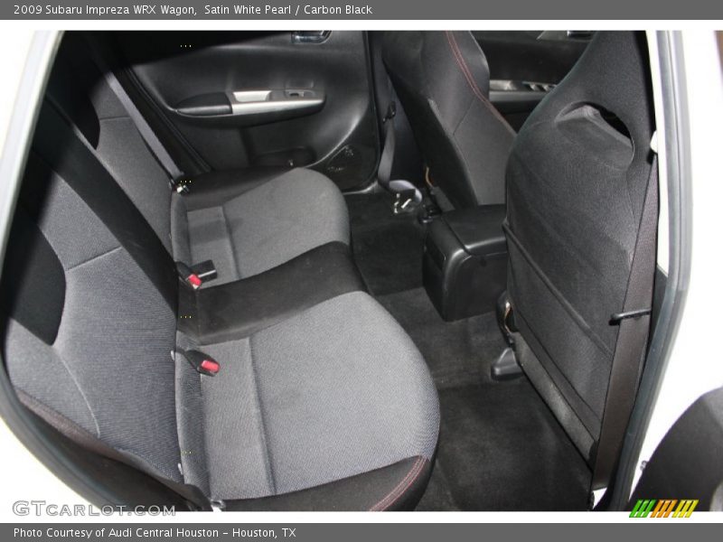 Satin White Pearl / Carbon Black 2009 Subaru Impreza WRX Wagon