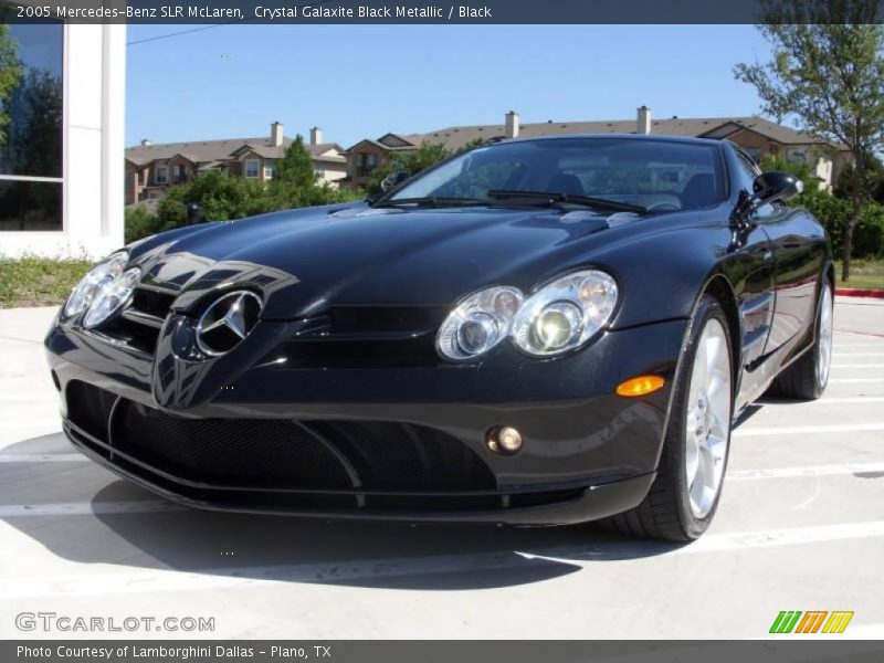 Crystal Galaxite Black Metallic / Black 2005 Mercedes-Benz SLR McLaren