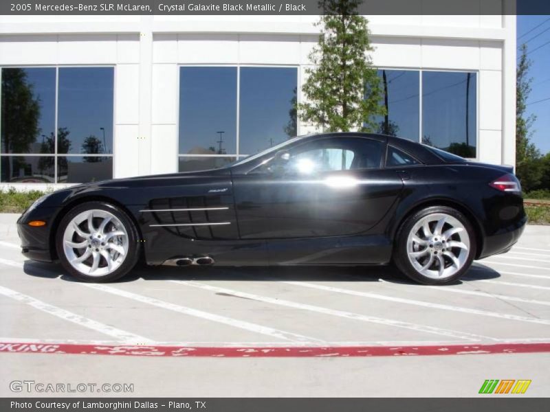 Crystal Galaxite Black Metallic / Black 2005 Mercedes-Benz SLR McLaren