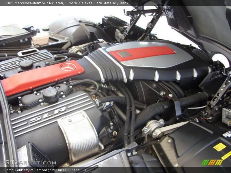  2005 SLR McLaren Engine - 5.4 Liter AMG Supercharged SOHC 24-Valve V8