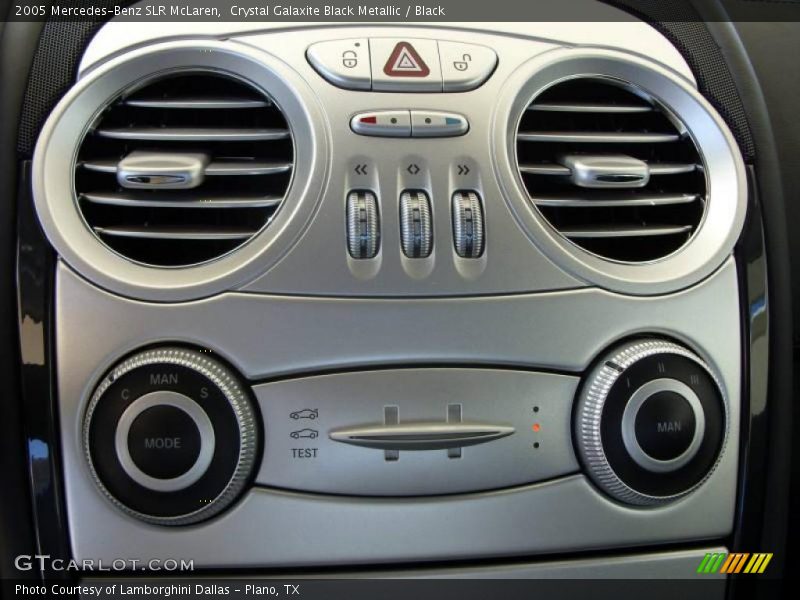 Controls of 2005 SLR McLaren