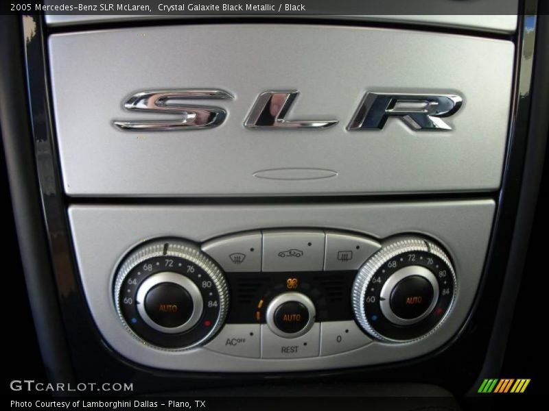 Controls of 2005 SLR McLaren