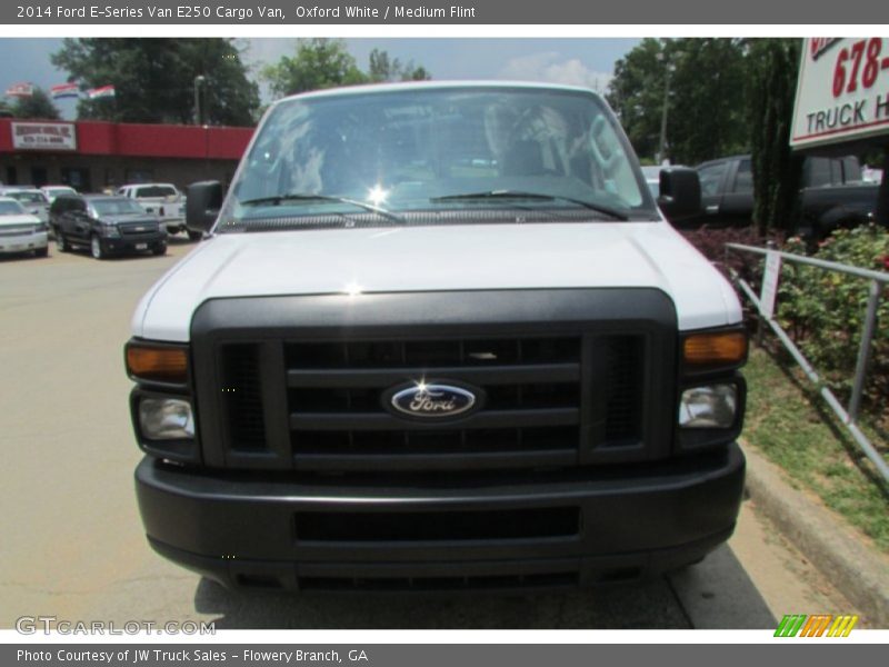 Oxford White / Medium Flint 2014 Ford E-Series Van E250 Cargo Van