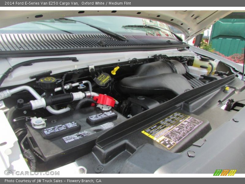 Oxford White / Medium Flint 2014 Ford E-Series Van E250 Cargo Van