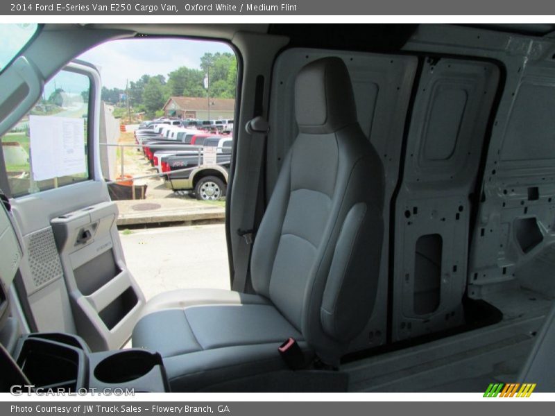 Oxford White / Medium Flint 2014 Ford E-Series Van E250 Cargo Van