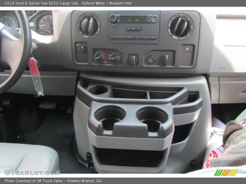 Oxford White / Medium Flint 2014 Ford E-Series Van E250 Cargo Van