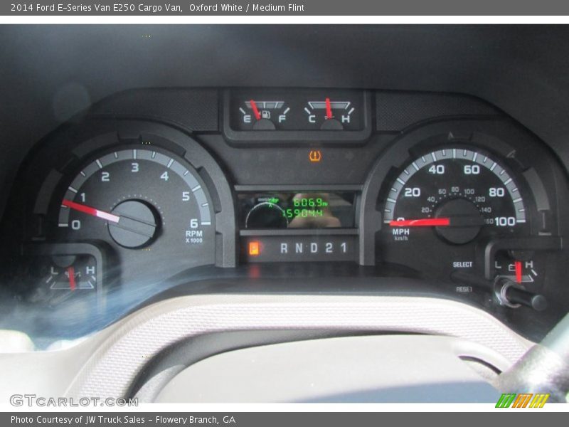 Oxford White / Medium Flint 2014 Ford E-Series Van E250 Cargo Van