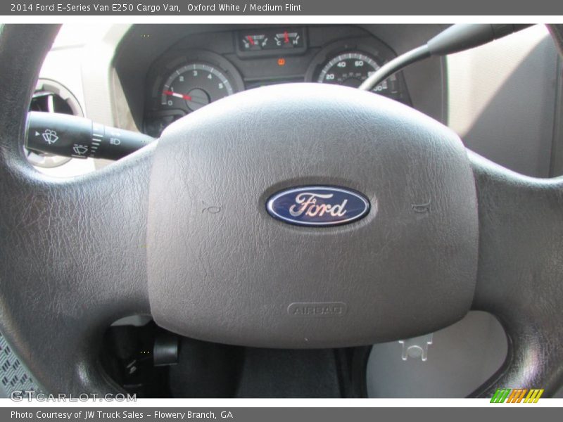Oxford White / Medium Flint 2014 Ford E-Series Van E250 Cargo Van