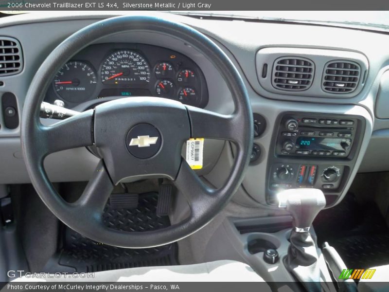 Silverstone Metallic / Light Gray 2006 Chevrolet TrailBlazer EXT LS 4x4