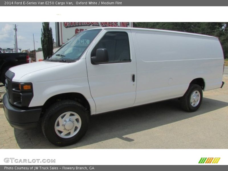 Oxford White / Medium Flint 2014 Ford E-Series Van E250 Cargo Van