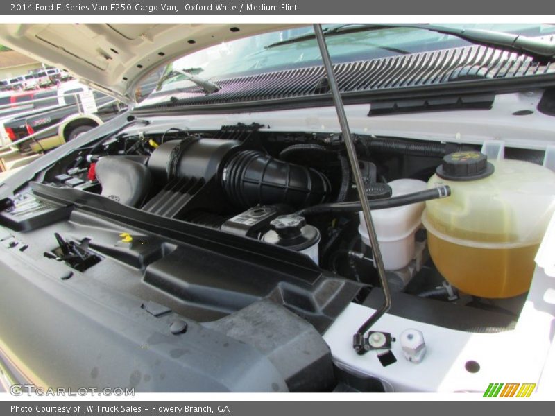Oxford White / Medium Flint 2014 Ford E-Series Van E250 Cargo Van