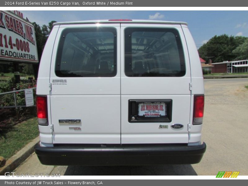 Oxford White / Medium Flint 2014 Ford E-Series Van E250 Cargo Van