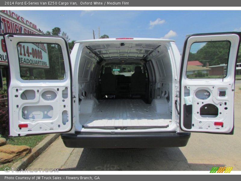 Oxford White / Medium Flint 2014 Ford E-Series Van E250 Cargo Van