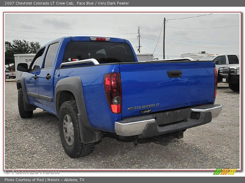 Pace Blue / Very Dark Pewter 2007 Chevrolet Colorado LT Crew Cab