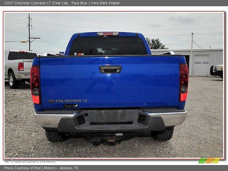Pace Blue / Very Dark Pewter 2007 Chevrolet Colorado LT Crew Cab