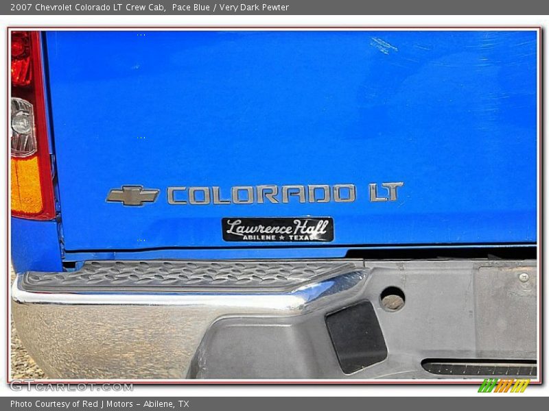 Pace Blue / Very Dark Pewter 2007 Chevrolet Colorado LT Crew Cab