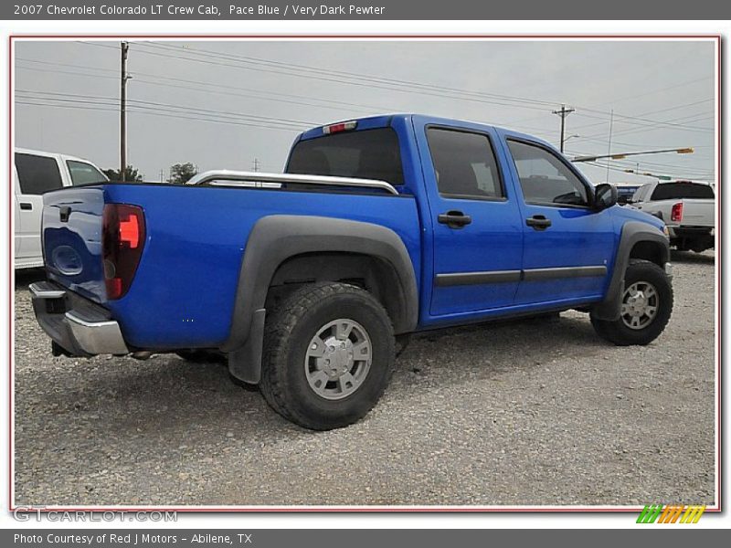 Pace Blue / Very Dark Pewter 2007 Chevrolet Colorado LT Crew Cab