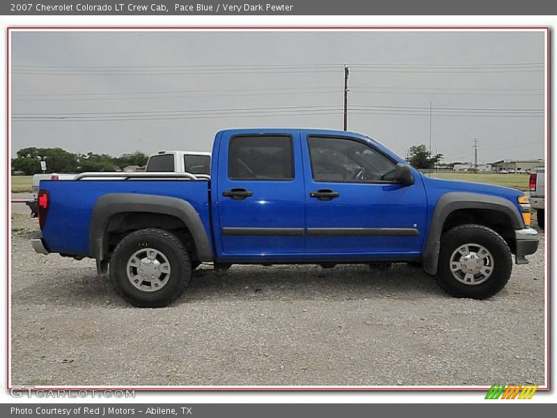 Pace Blue / Very Dark Pewter 2007 Chevrolet Colorado LT Crew Cab