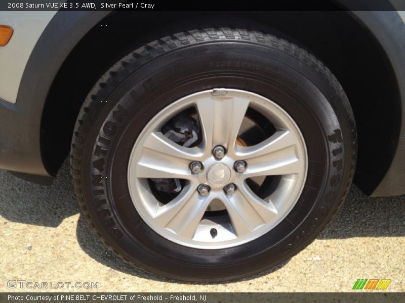 Silver Pearl / Gray 2008 Saturn VUE XE 3.5 AWD