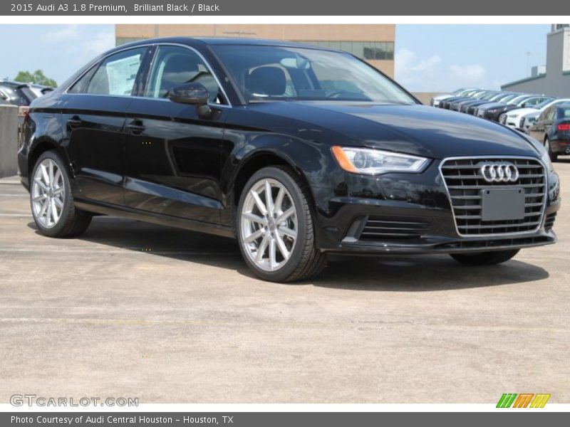 Brilliant Black / Black 2015 Audi A3 1.8 Premium
