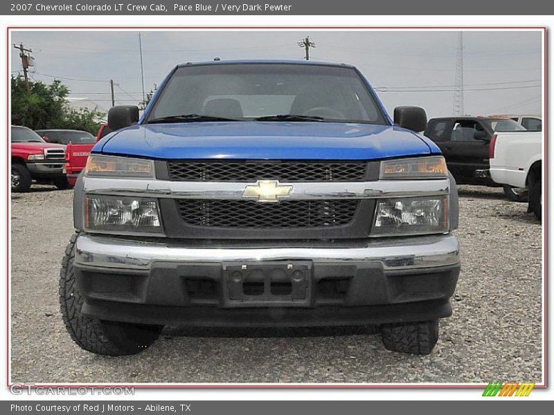 Pace Blue / Very Dark Pewter 2007 Chevrolet Colorado LT Crew Cab
