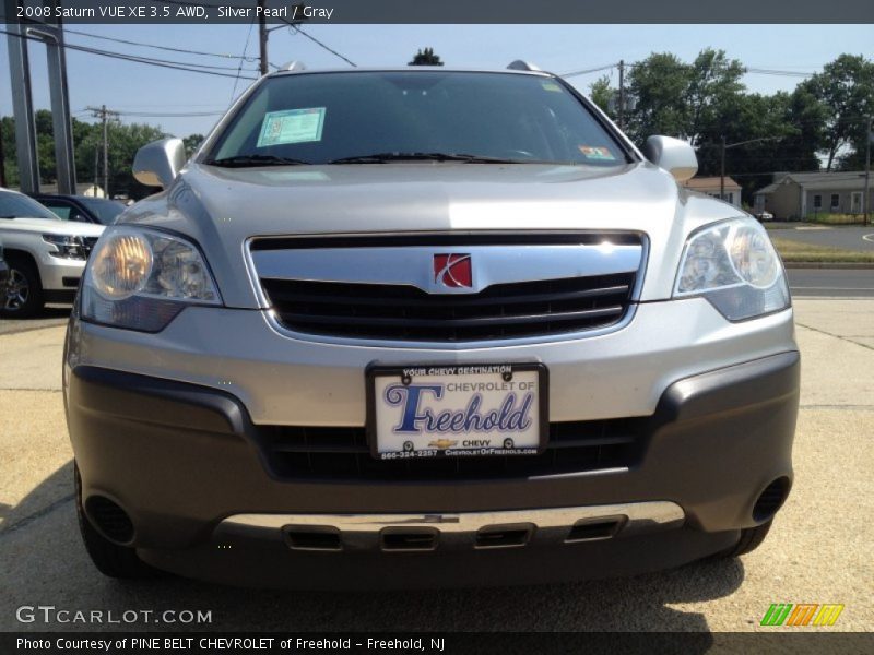 Silver Pearl / Gray 2008 Saturn VUE XE 3.5 AWD