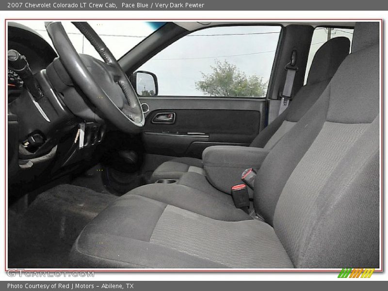 Pace Blue / Very Dark Pewter 2007 Chevrolet Colorado LT Crew Cab