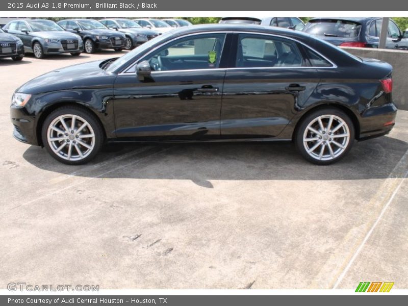 Brilliant Black / Black 2015 Audi A3 1.8 Premium