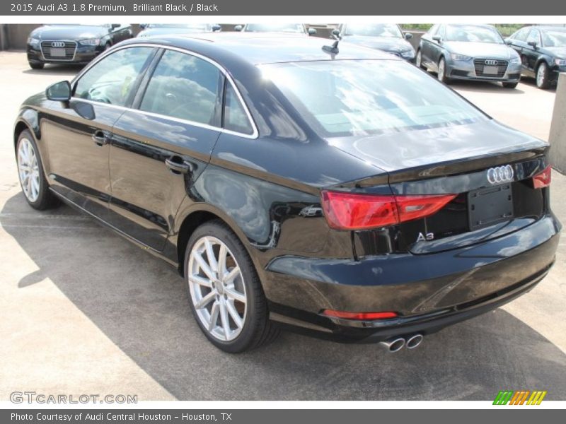 Brilliant Black / Black 2015 Audi A3 1.8 Premium