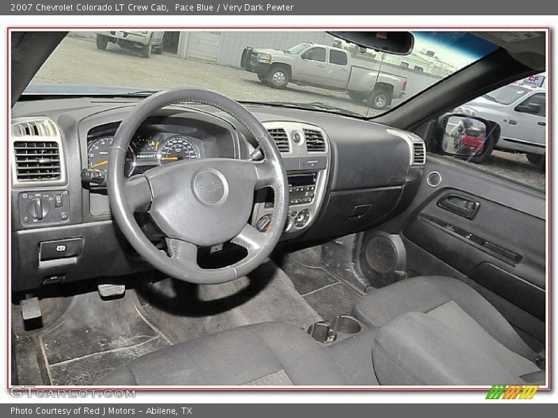 Pace Blue / Very Dark Pewter 2007 Chevrolet Colorado LT Crew Cab