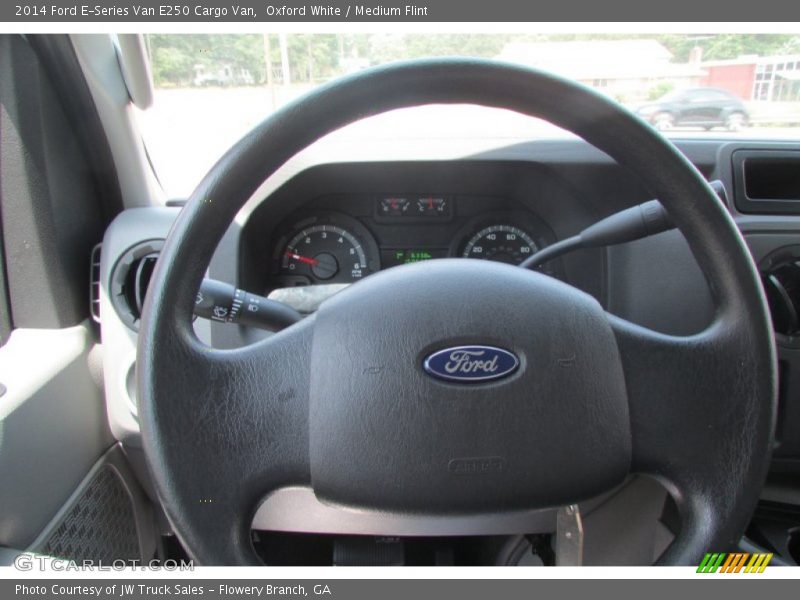Oxford White / Medium Flint 2014 Ford E-Series Van E250 Cargo Van