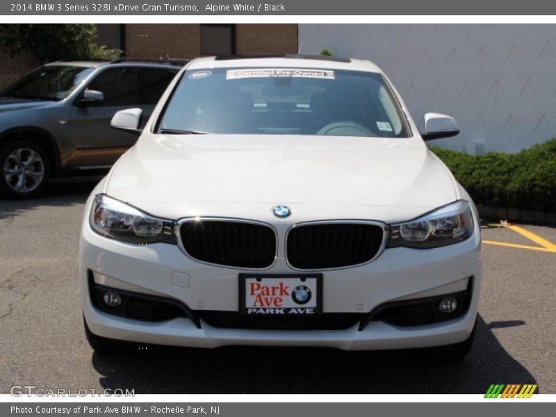 Alpine White / Black 2014 BMW 3 Series 328i xDrive Gran Turismo