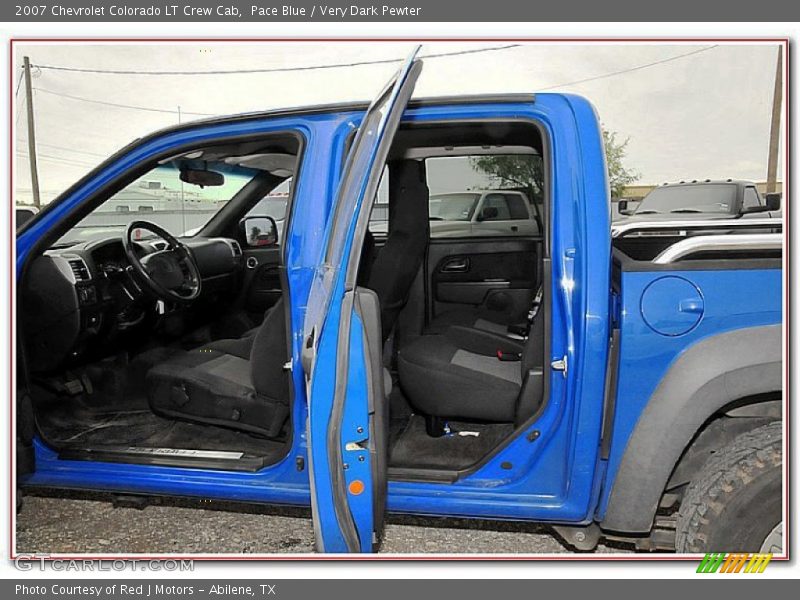 Pace Blue / Very Dark Pewter 2007 Chevrolet Colorado LT Crew Cab