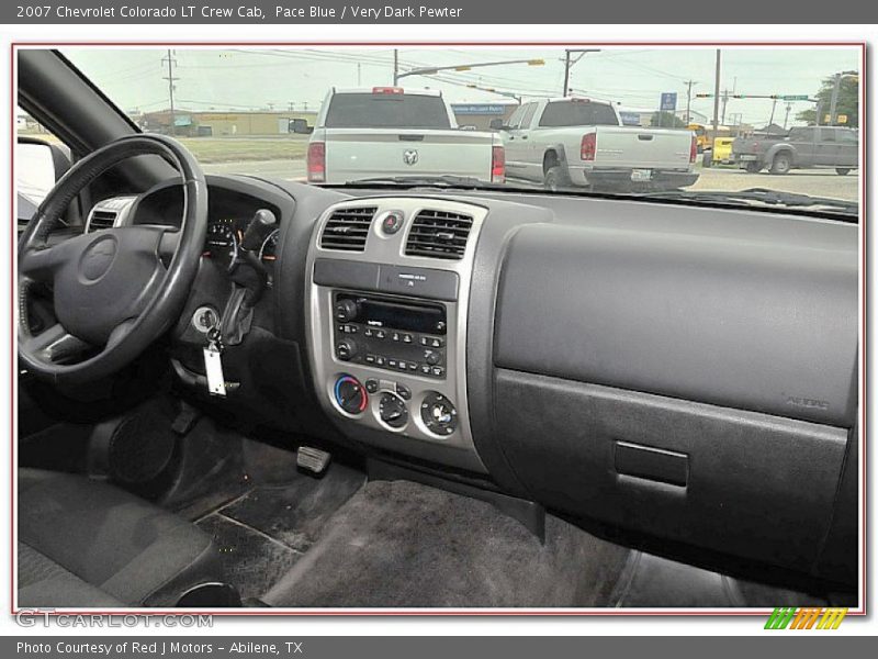 Pace Blue / Very Dark Pewter 2007 Chevrolet Colorado LT Crew Cab