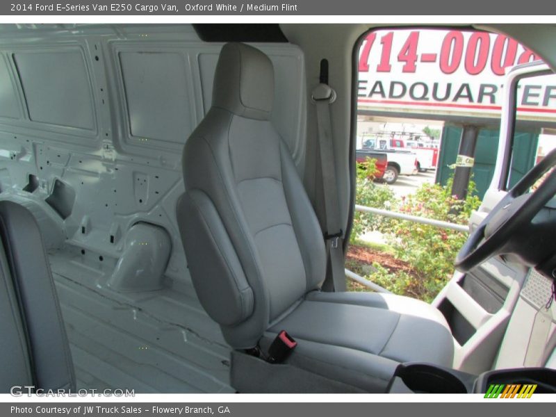Oxford White / Medium Flint 2014 Ford E-Series Van E250 Cargo Van