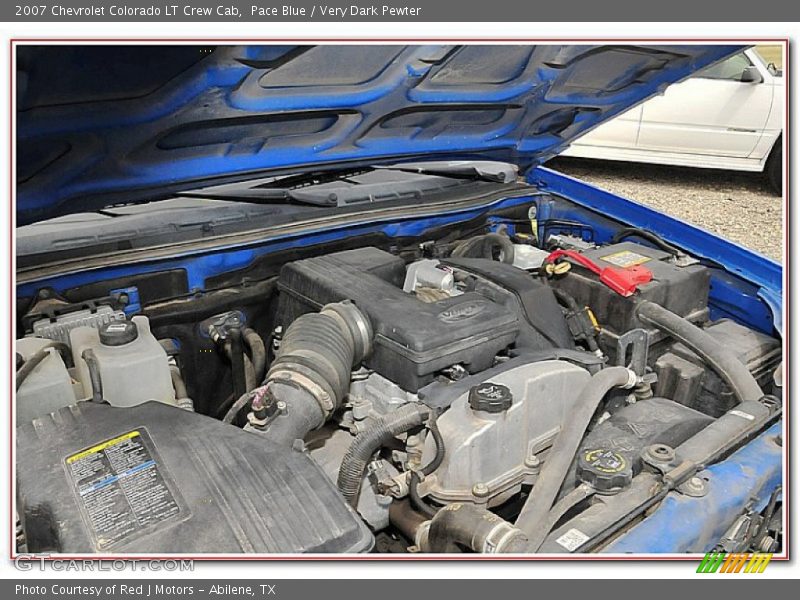 Pace Blue / Very Dark Pewter 2007 Chevrolet Colorado LT Crew Cab