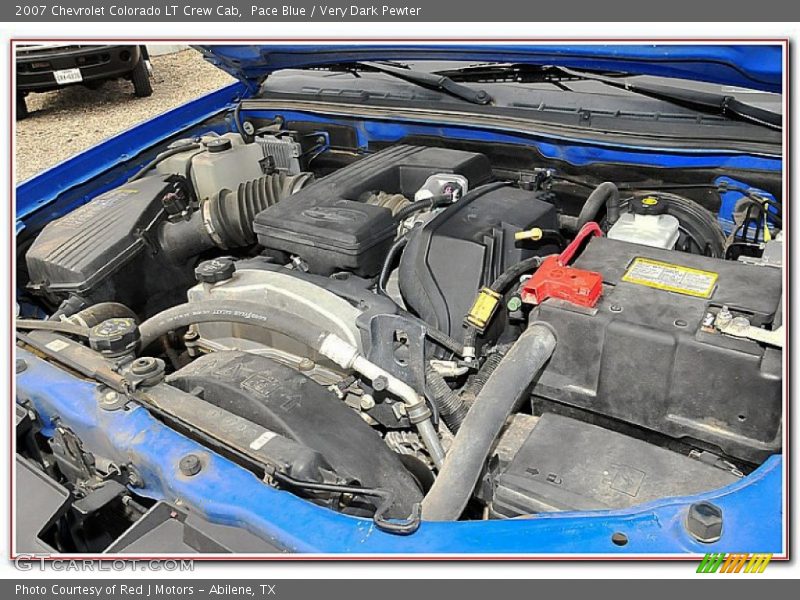 Pace Blue / Very Dark Pewter 2007 Chevrolet Colorado LT Crew Cab