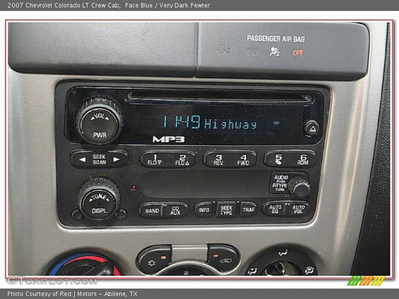 Audio System of 2007 Colorado LT Crew Cab