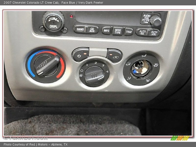 Pace Blue / Very Dark Pewter 2007 Chevrolet Colorado LT Crew Cab