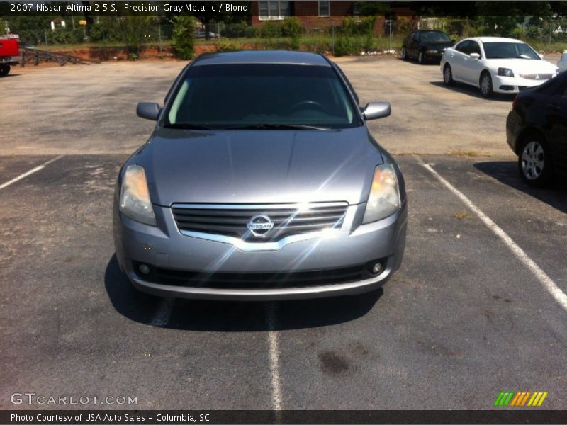 Precision Gray Metallic / Blond 2007 Nissan Altima 2.5 S
