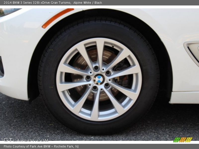 Alpine White / Black 2014 BMW 3 Series 328i xDrive Gran Turismo