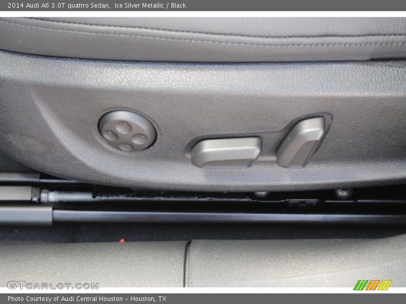 Ice Silver Metallic / Black 2014 Audi A6 3.0T quattro Sedan